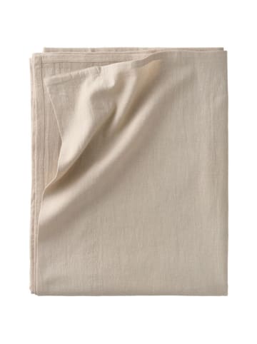 Ellos Home Prześcieradło "Elly" w kolorze beżowym