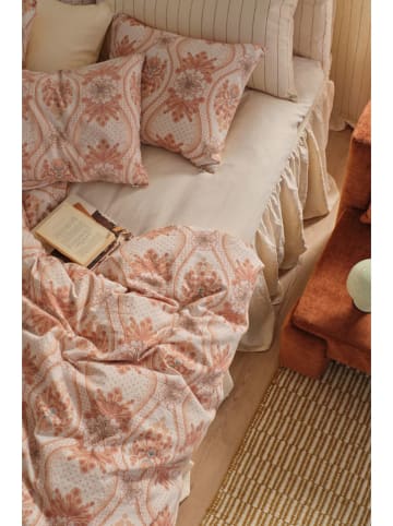 Ellos Home Prześcieradło "Elly" w kolorze beżowym