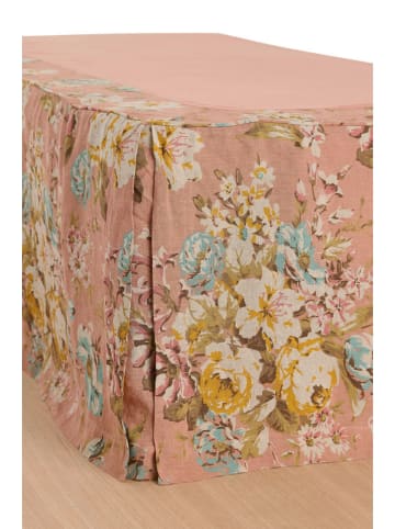 Ellos Home Linnen bedrok "Candice" lichtroze