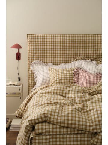 Ellos Home Kopfteilbezug "Sonneli" in Khaki