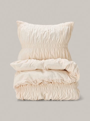 Staycation Perkal beddengoedset crème