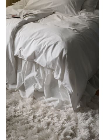 Ellos Home Falbana "Loosed" w kolorze białym na łóżko