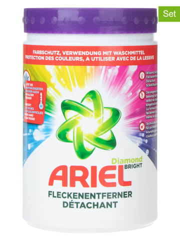 ARIEL 2er-Set: Fleckentferner "Buntes Farbschutz", je 1 kg