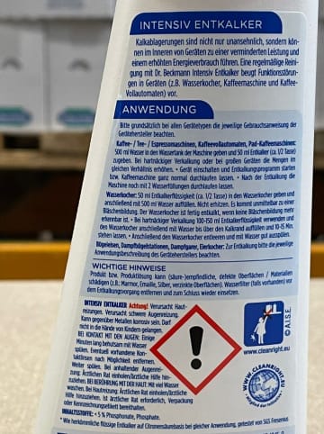 Dr. Beckmann 6er-Set: Intensiv-Entkalker, je 250 ml