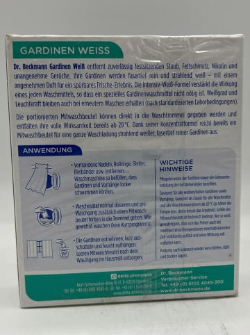Dr. Beckmann 4er-Set: Gardinen-Weiß, je 3x à 40 g