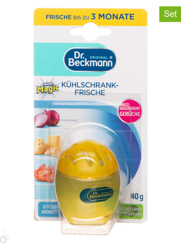 Dr. Beckmann 6er-Set: Kühlschrank-Geruchsneutralisierer ''Mister Magic'', je 40 g