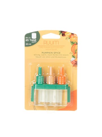 Ruum 6er-Set: 3-Phasen-Duftstecker "Pumpkin Spice", je 20 ml