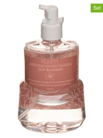 Ruum 3er-Set: Raumduft-Nachfüller "Silk Blossom", je 228 ml