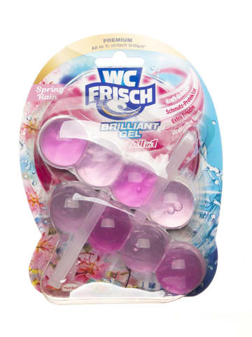 WC Frisch WC-Gelanhänger "Brilliant Gel All in1 Spring Rain", 2 Stück je 42 g