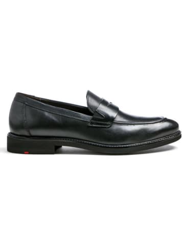 LLOYD Leder-Slipper "Reynold" in Schwarz