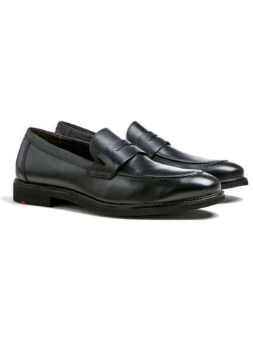 LLOYD Leder-Slipper "Reynold" in Schwarz