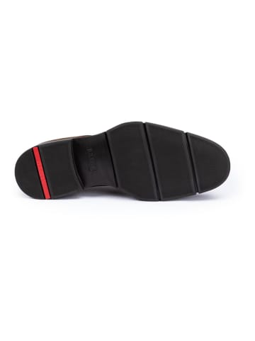 LLOYD Skórzane trzewiki "Neven" w kolorze brązowym