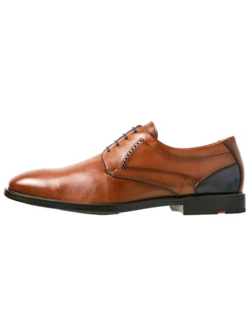 LLOYD Leder-Schnürschuhe "Kalmar" in Hellbraun