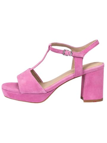 LLOYD Leder-Sandaletten in Pink