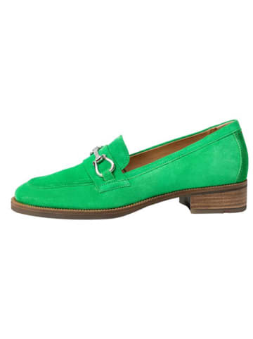 LLOYD Leder-Mokassins in Grün