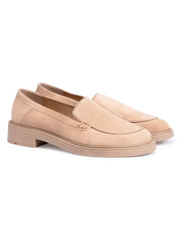 LLOYD Leder-Mokassins in Beige