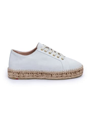 LLOYD Leder-Espadrilles in Hellblau