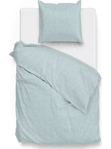 Zo!Home Komplet pościeli "Lino" w kolorze miętowym