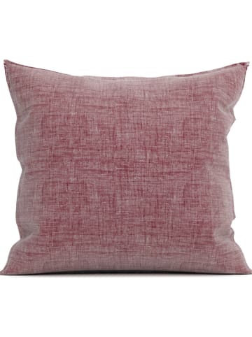Zo!Home Kissenbezug "Lino" in Dunkelrot