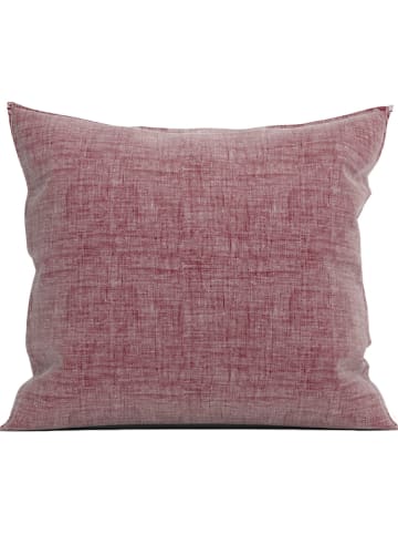 Zo!Home Kissenbezug "Lino" in Dunkelrot