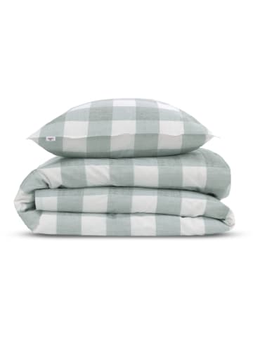 Zo!Home Beddengoedset "Quattro di Lino" wit/lichtgrijs