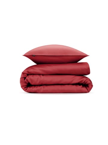 Zo!Home Mako-satijnen beddengoedset rood