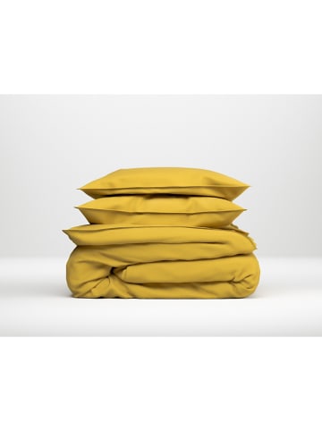 Zo!Home Komplet pościeli w kolorze żółtym z mako-satyny