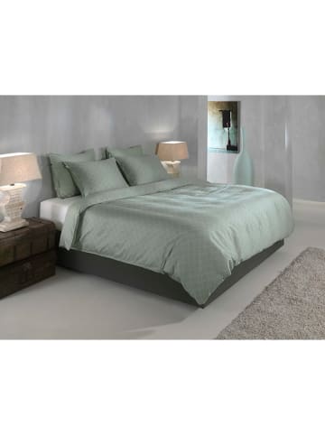 Zo!Home Mako-Satin-Bettwäsche-Set "Satinado" in Hellgrün