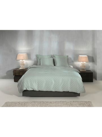 Zo!Home Komplet pościeli "Satinado" w kolorze jasnozielonym z mako-satyny