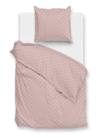 Zo!Home Mako-Satin-Bettwäsche-Set "Satinado" in Rosa