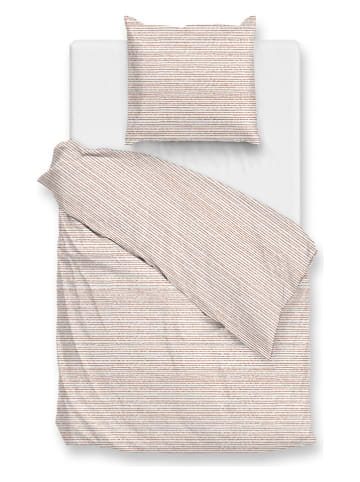 Zo!Home Beddengoedset "Striscia" crème