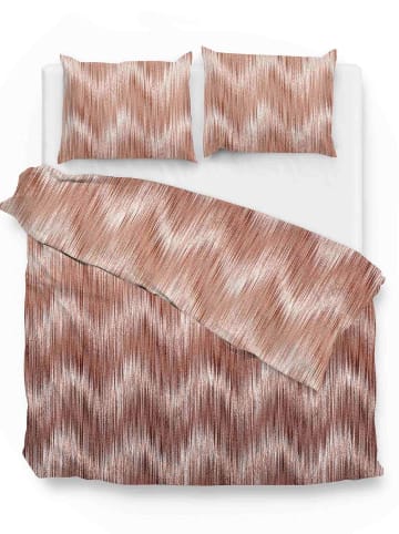 Zo!Home Mako-Satin-Bettwäsche-Set "Matteo" in Hellbraun