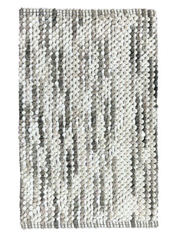 Zo!Home Badvorleger "Vasco" in Grau/ Weiß