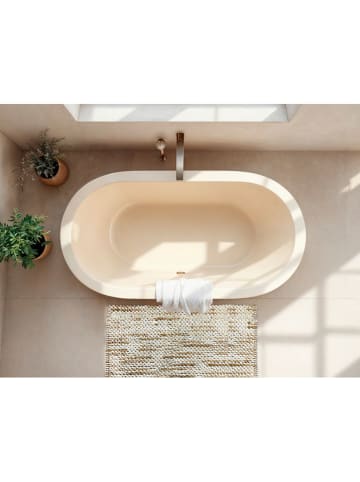 Zo!Home Dywanik łazienkowy "Vasco" w kolorze kremowo-beżowym