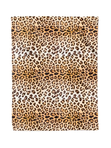 Zo!Home Pled "Leopard" w kolorze brązowo-beżowym