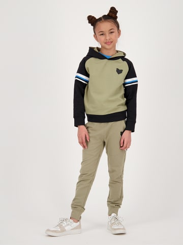 Messi Hoodie in Khaki/ Dunkelblau