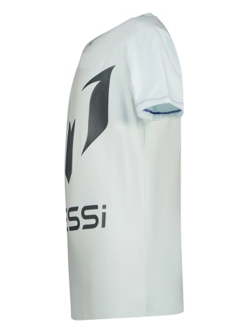 Messi Shirt in Weiß/ Grau