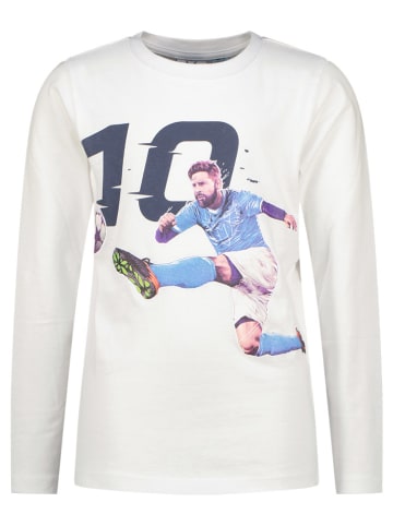 Messi Longsleeve in Weiß