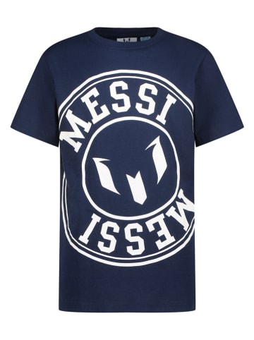 Messi Shirt in Dunkelblau/ Weiß