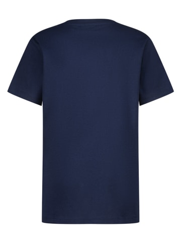 Messi Shirt in Dunkelblau/ Weiß