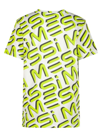 Messi Shirt in Weiß/ Gelb