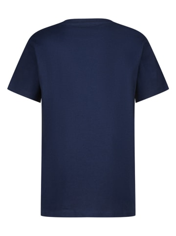 Messi Shirt in Dunkelblau/ Weiß