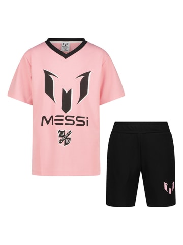 Messi Pyjama in Schwarz/ Rosa