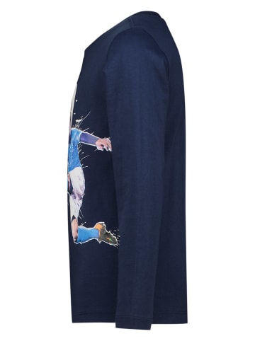 Messi Longsleeve in Dunkelblau