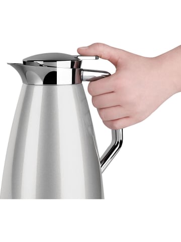 Emsa Isolierkanne "Plaza" in Silber - 1 l