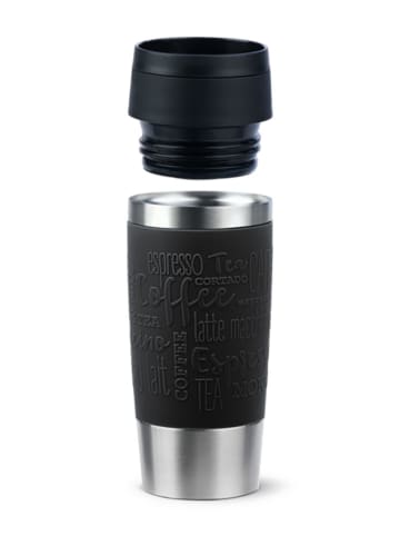 Emsa Kubek termiczny "Travel Mug Classic" w kolorze czarnym - 360 ml