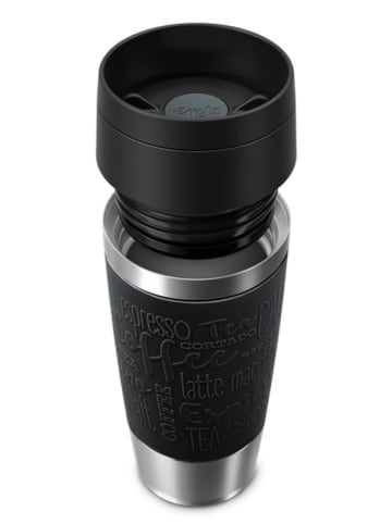 Emsa Thermobecher "Travel Mug Classic" in Schwarz - 360 ml