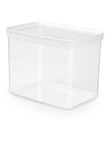 Emsa Pojemnik "Optima" w kolorze białym - 4,4 l