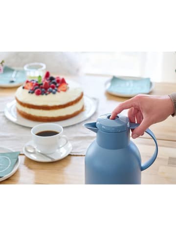 Emsa Dzbanek termiczny "Samba" w kolorze niebieskim - 1 l