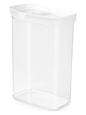 Emsa Schüttdose "Optima" in Transparent/ Weiß - 2,2 l